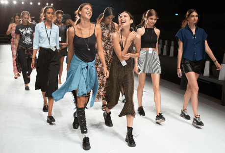 Behind the Scenes of Fashion Week